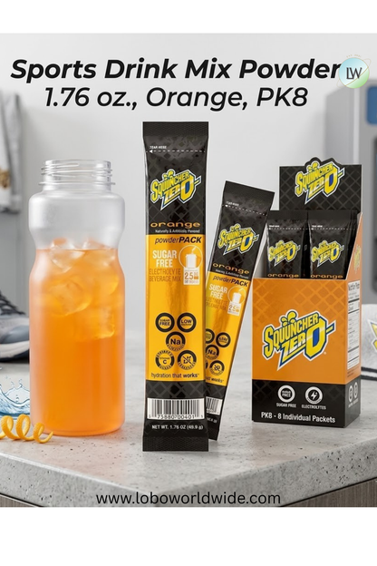 Sqwincher Sports Drink Mix Powder 1.76 oz.,PK8(Various Flavours)