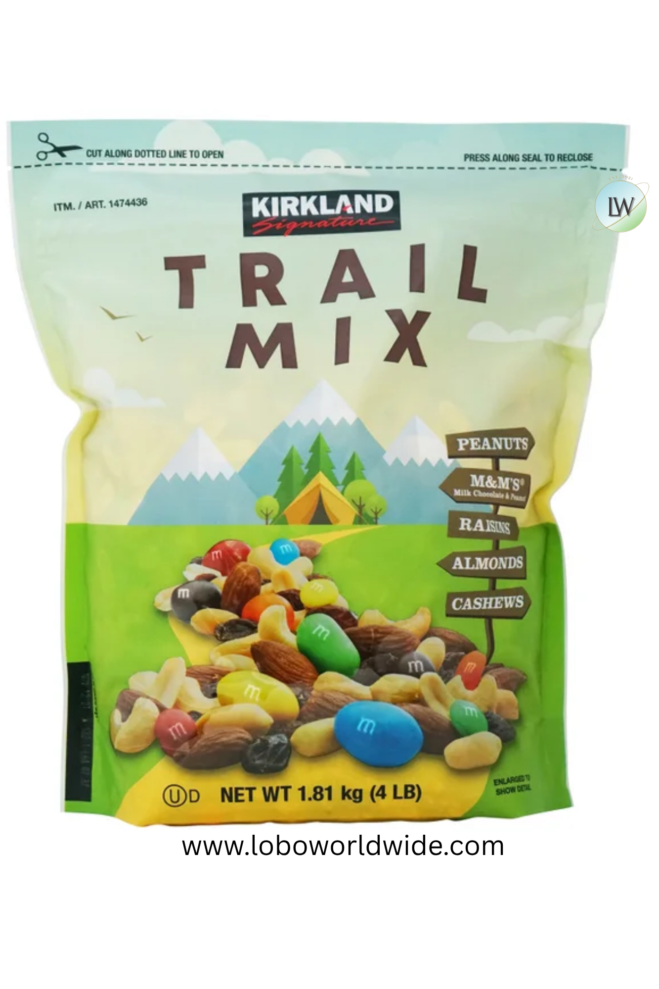 Kirkland Signature Trail Mix, 4 lbs