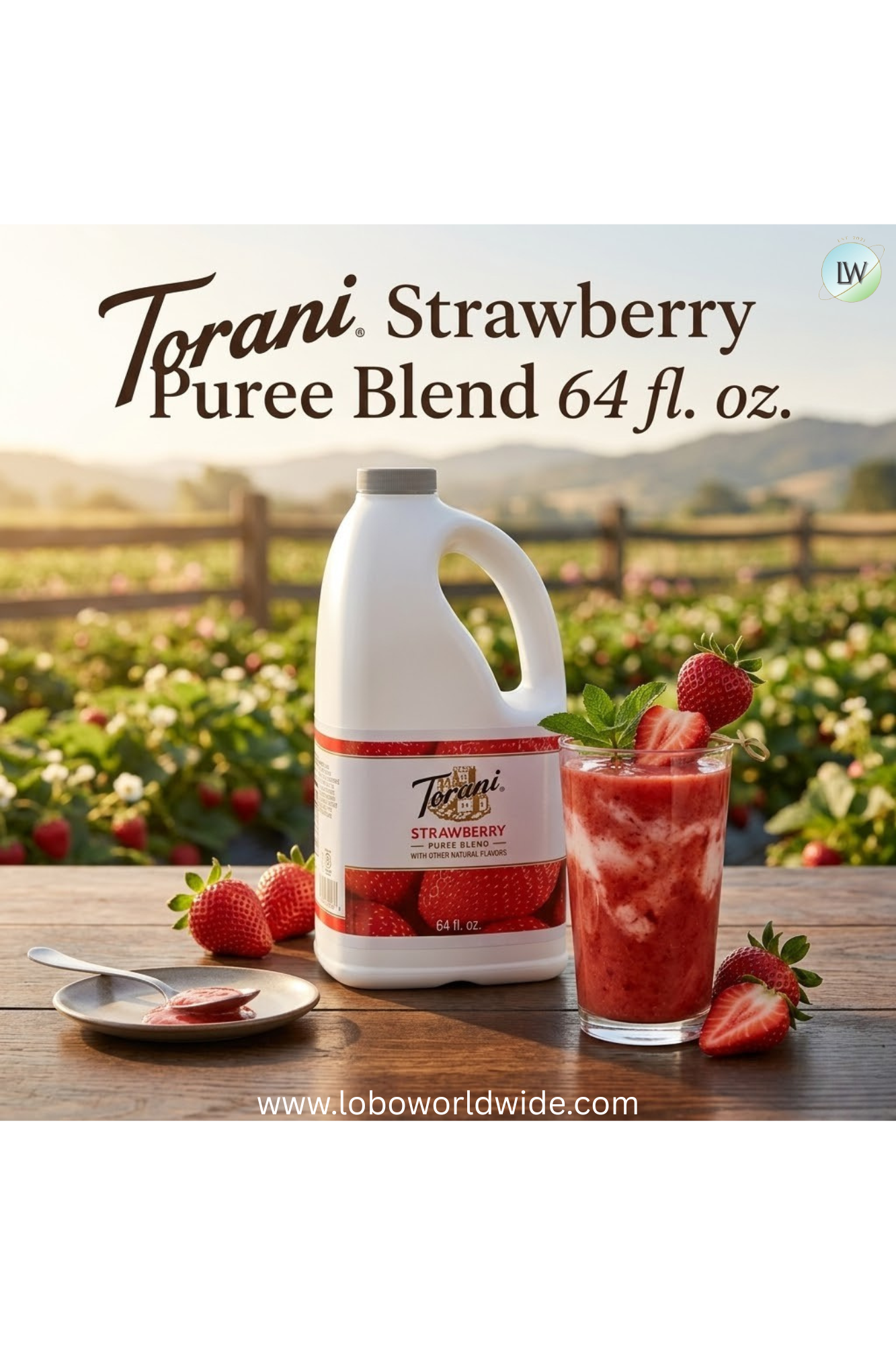 Torani Puree Blend 64 fl. oz.