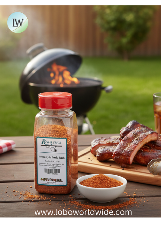 Regal Homestyle Pork Rub Seasoning (Various Sizes)