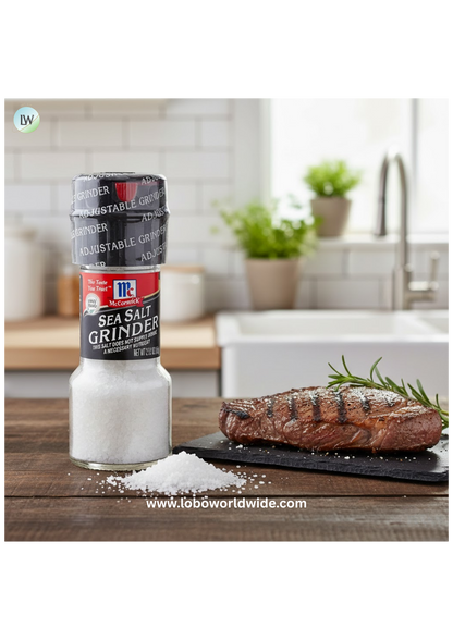 McCormick Sea Salt Grinder 2.12 oz. (various sizes)