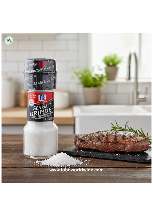 McCormick Sea Salt Grinder 2.12 oz. (various sizes)