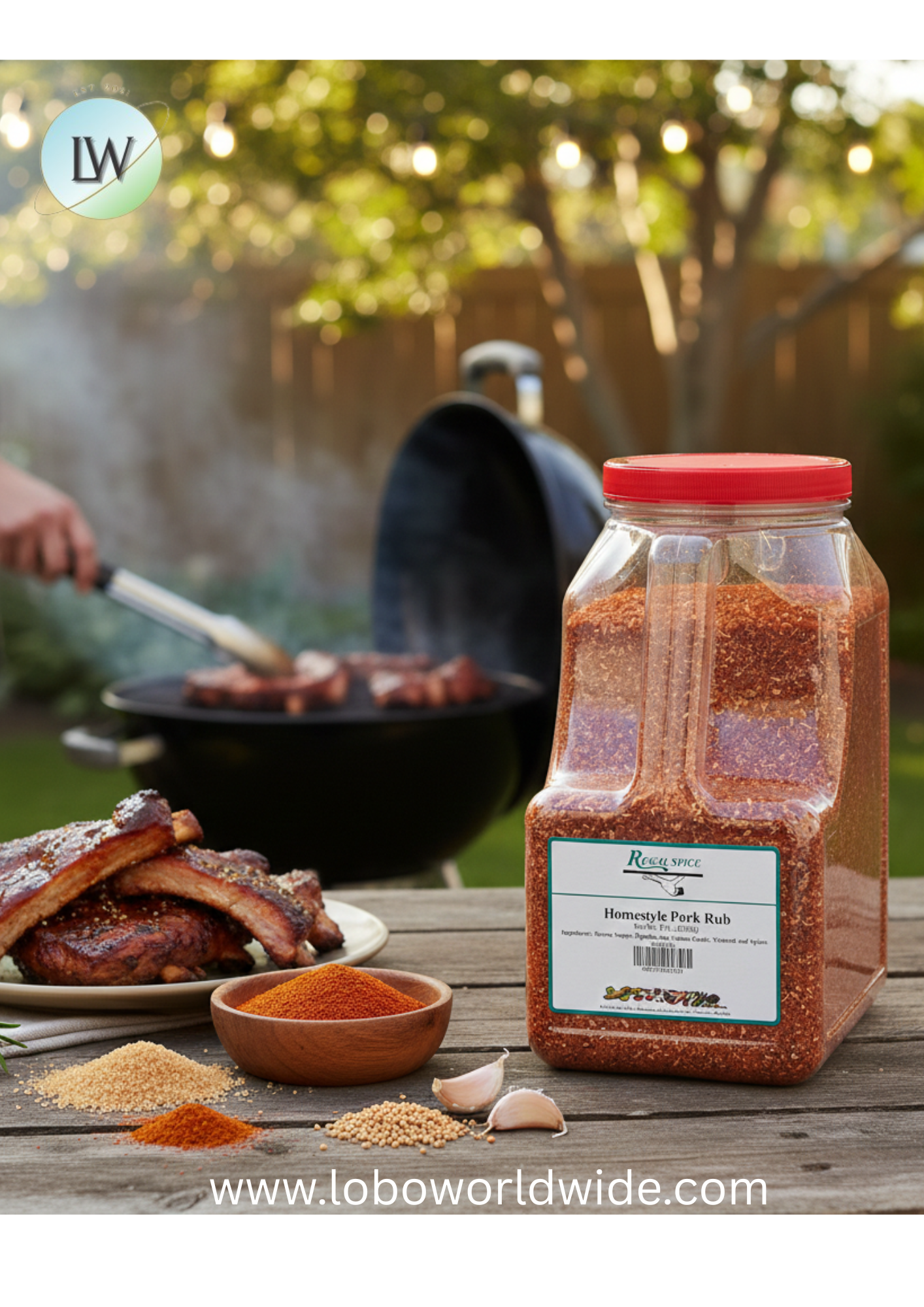 Regal Homestyle Pork Rub Seasoning (Various Sizes)