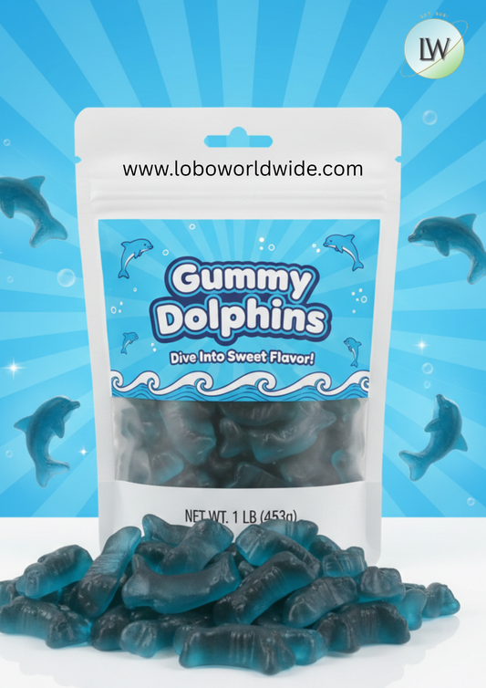 Gummy Dolphins(Various Sizes)