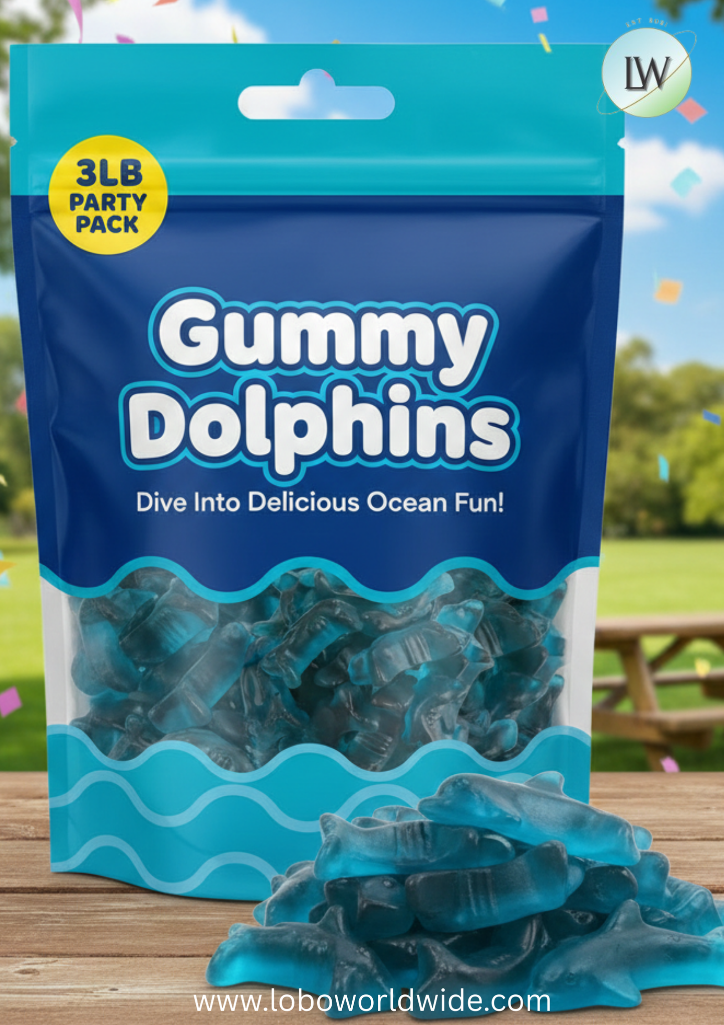 Gummy Dolphins(Various Sizes)