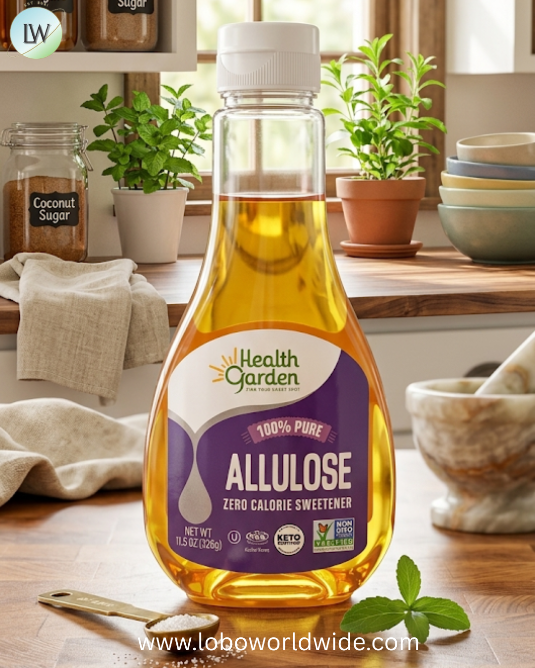 Allulose Syrup 11.5 oz.