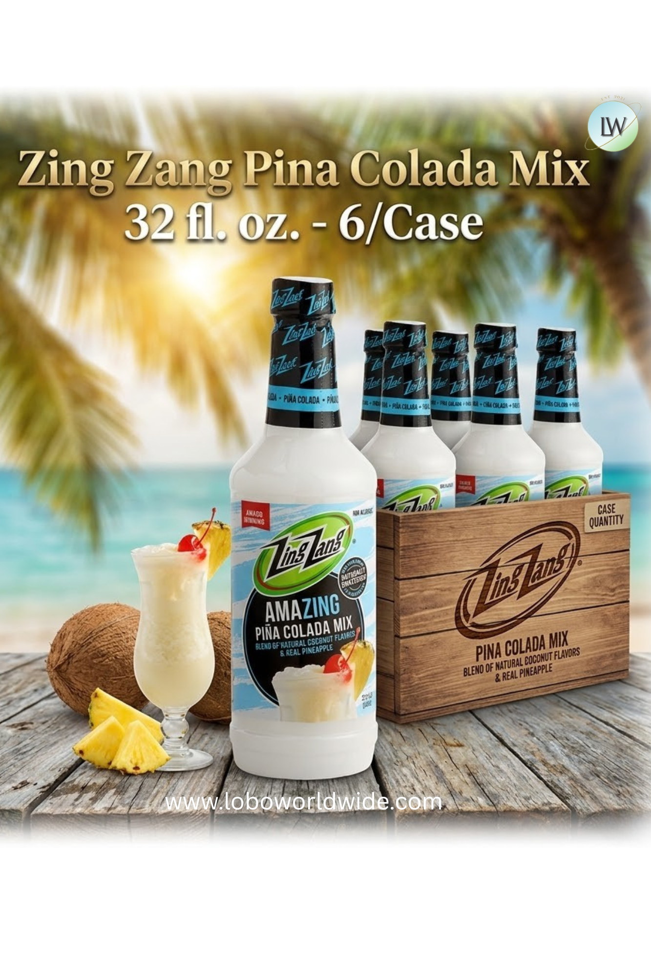 Zing Zang Mix 32 fl. oz. - 6/Case