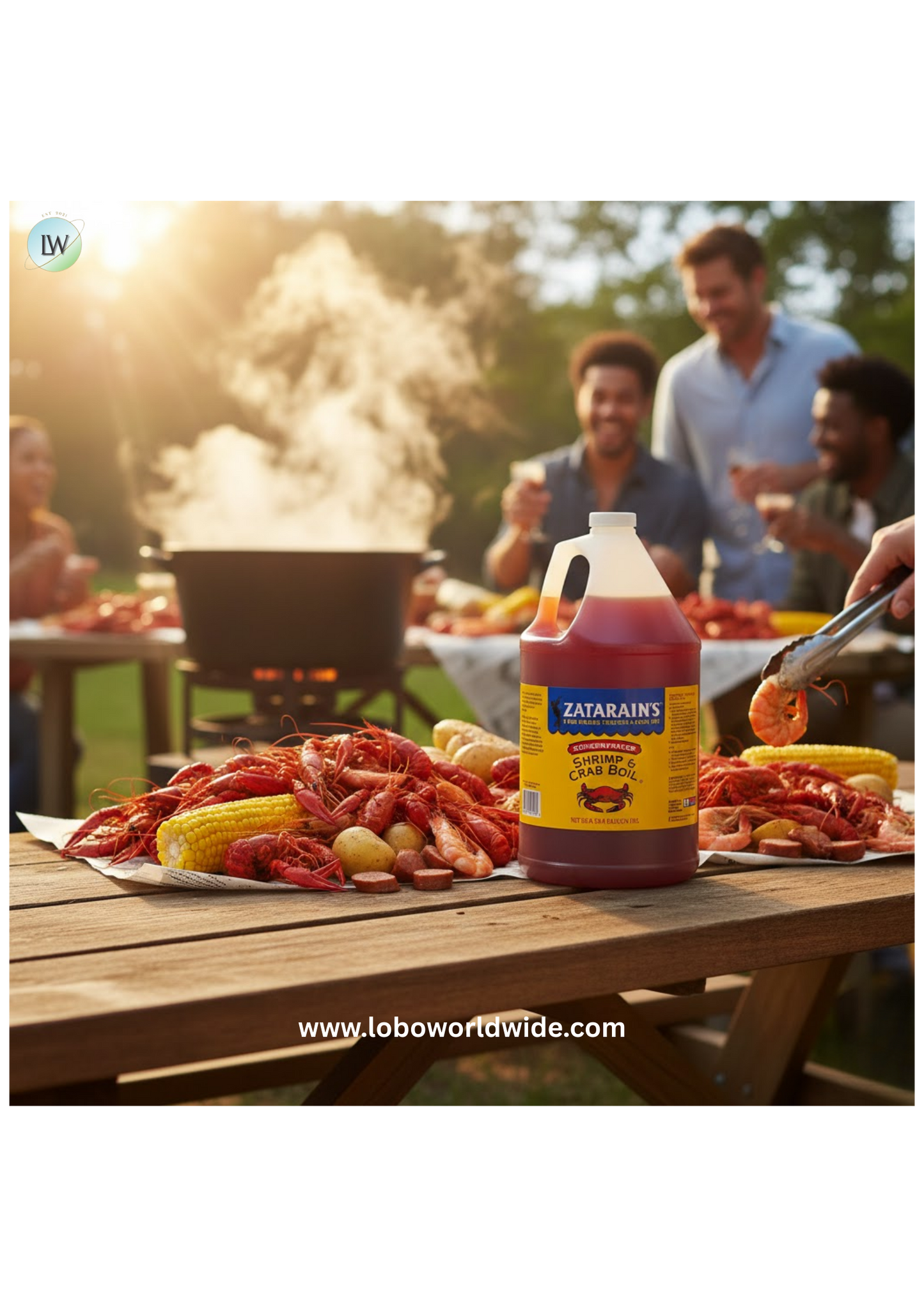 Zatarain's Concentrated Shrimp & Crab Boil, 1 gal