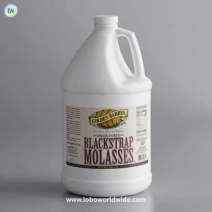 Golden Barrel Bulk Unsulfured Blackstrap Molasses Jug, 128 fl. Oz.