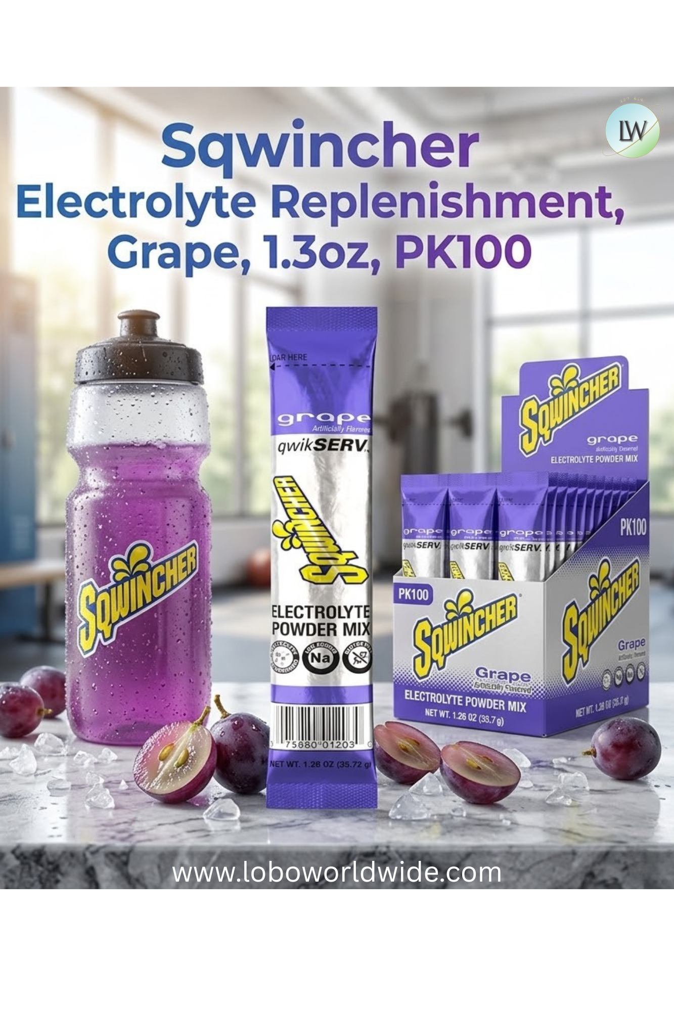 Sqwincher Electrolyte Replenishment 100pk(Various Flavours)