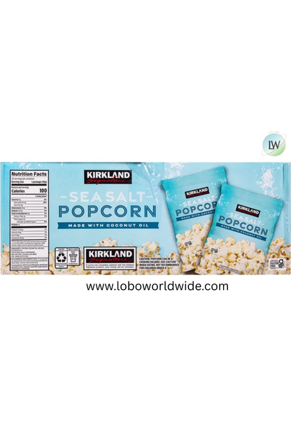 Kirkland Signature Popcorn, Sea Salt, 0.65 oz, 36-count