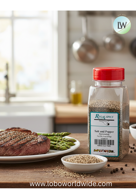 Regal Salt and Pepper Seasoning Blend - 9 oz.