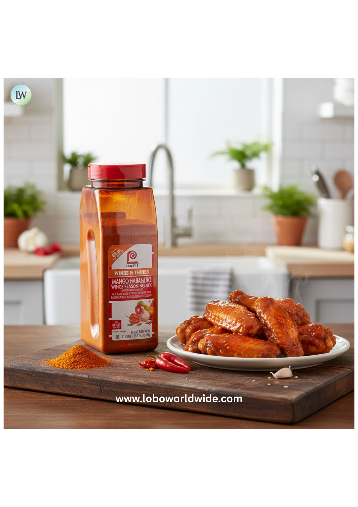 Lawry's 21.75 oz. Mango Habanero Seasoning Mix