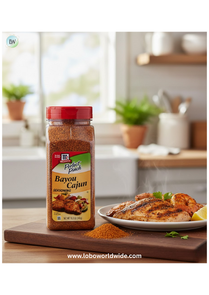 McCormick Perfect Pinch Bayou Cajun Seasoning, 13.5 oz.