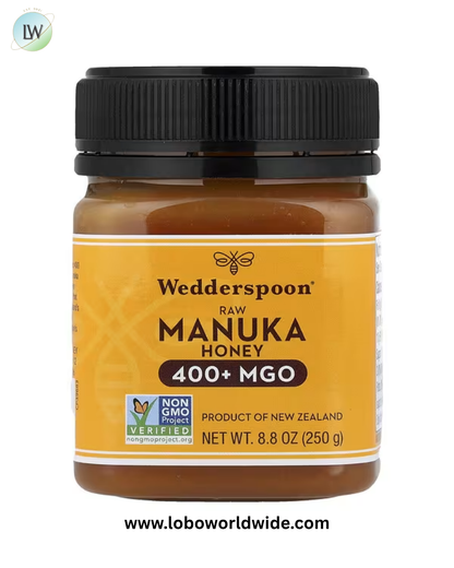 "Wedderspoon, Raw Manuka Honey, 8.8 oz (250 g)"