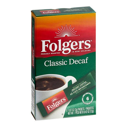 Folgers Classic Roast & Decaf coffee