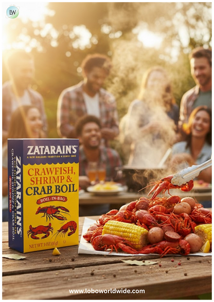 Zatarain's Crawfish, Shrimp & Crab Boil, 3 oz
