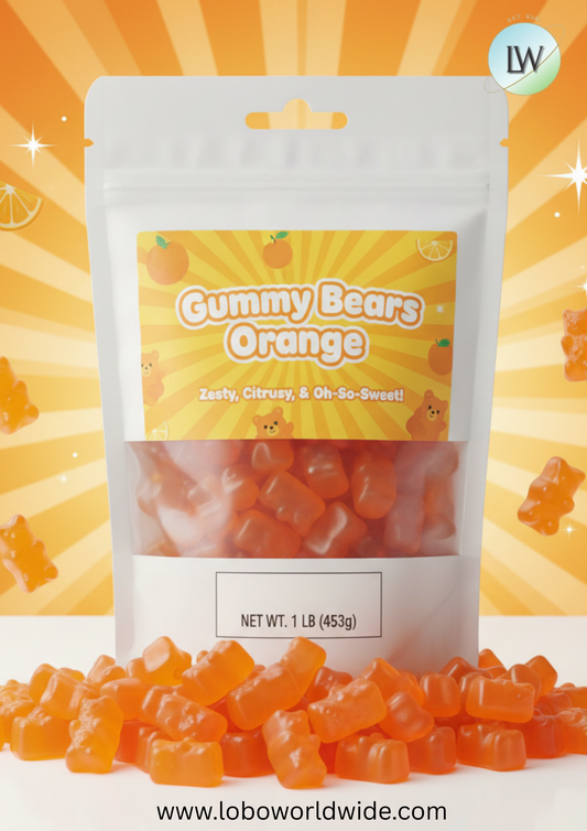 Gummy Bears Orange(Various Sizes)