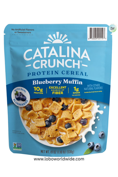 Catalina Crunch Blueberry Muffin Cereal, 19 oz.