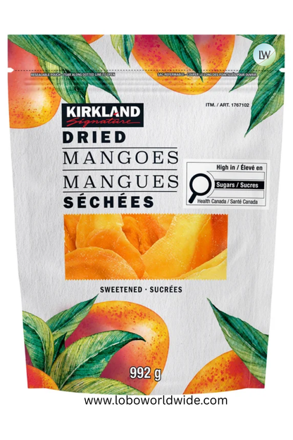 Kirkland Signature Dried Mangoes, Sweetened, 35 oz