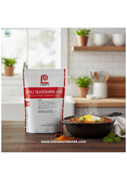 Lawry's 5.7 oz. Chili Seasoning Mix - 6/Case