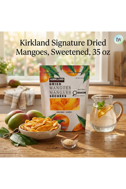 Kirkland Signature Dried Mangoes, Sweetened, 35 oz