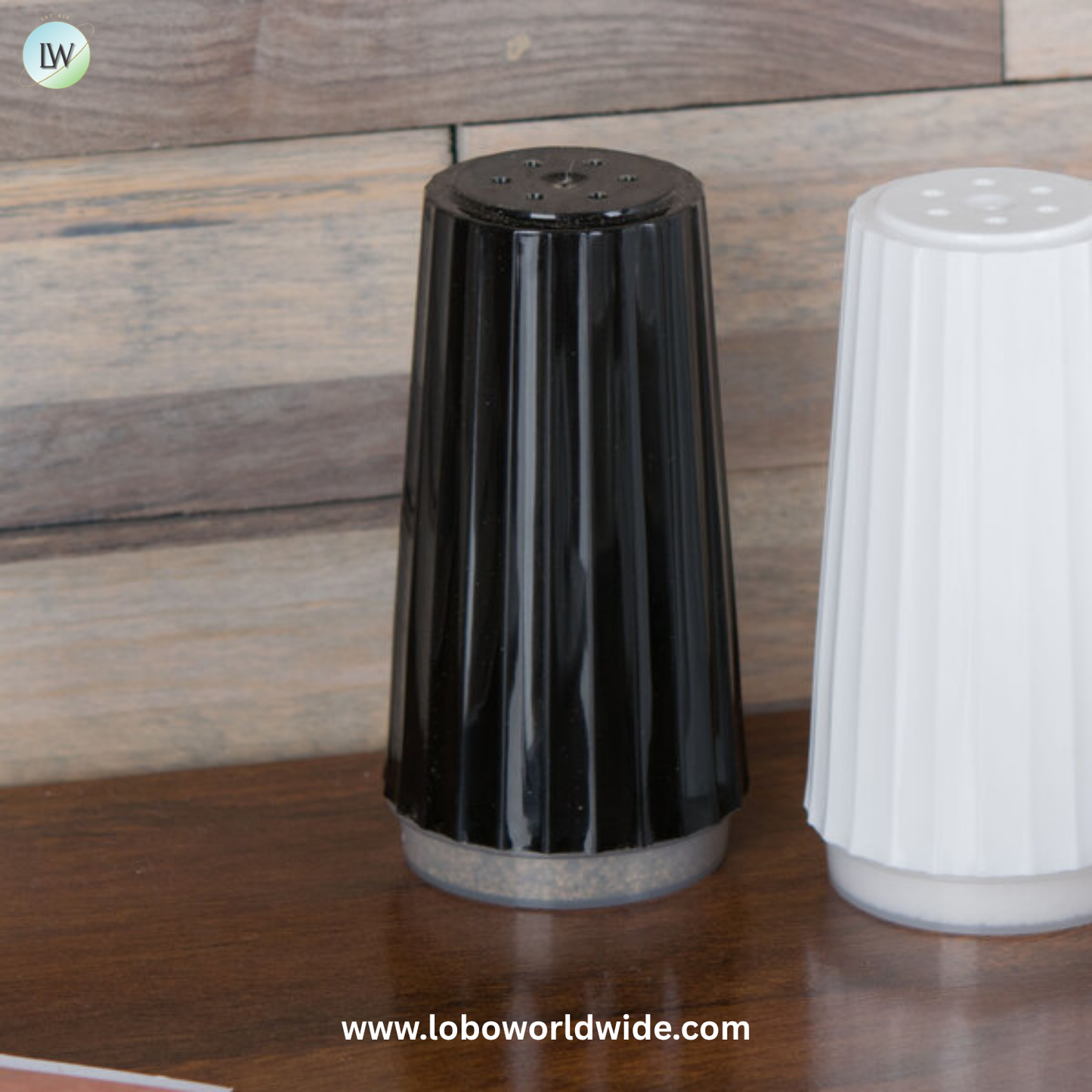 Prefilled Disposable Pepper Shaker - 12/Pack