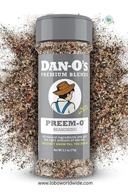 Dan-O's® Preem-O® Seasoning - Small bottle (3.4 oz)