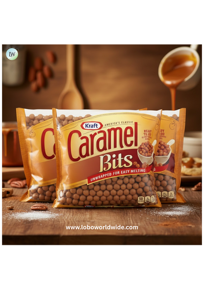Kraft America's Classic Unwrapped Candy Caramel Bits , 11 oz Bag(various packs)