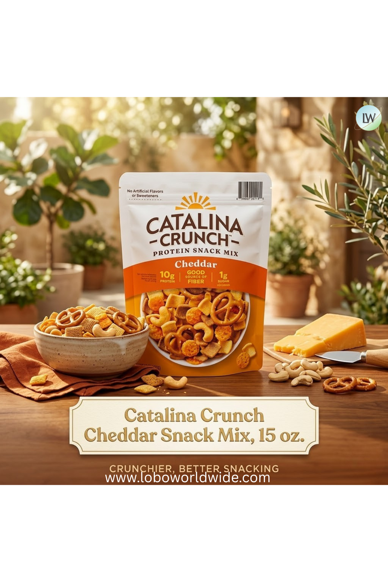 Catalina Crunch Cheddar Snack Mix, 15 oz.