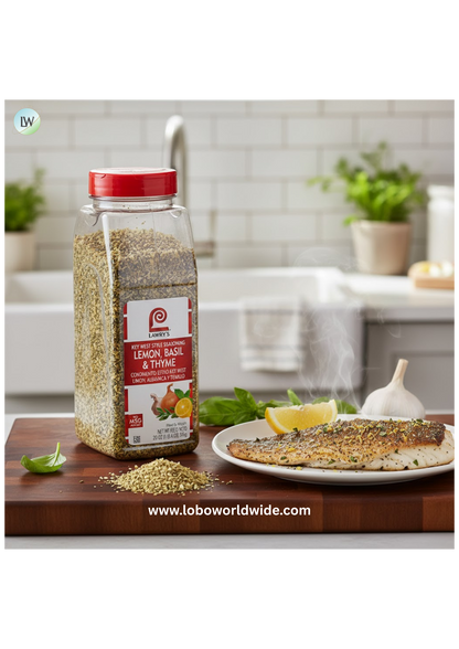 Lawry's 20 oz. Lemon, Basil, and Thyme Key West-Style Seasoning
