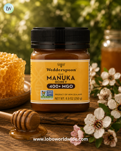 "Wedderspoon, Raw Manuka Honey, 8.8 oz (250 g)"