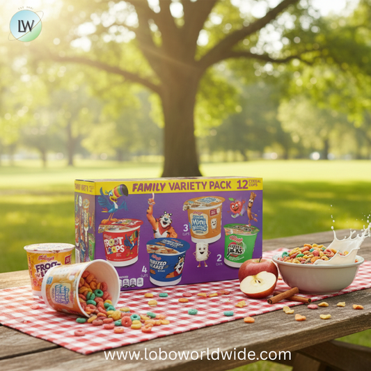 Kellogg's Cereal Cups, Family Variety Pack, 12-count