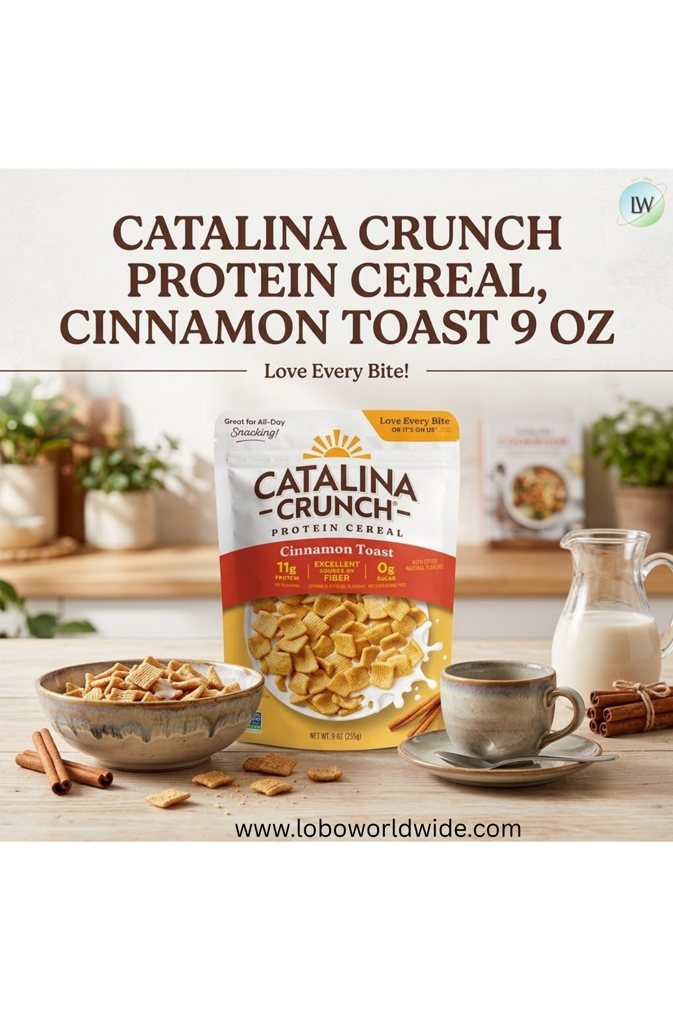 Catalina Crunch Protein Cereal, 9 oz