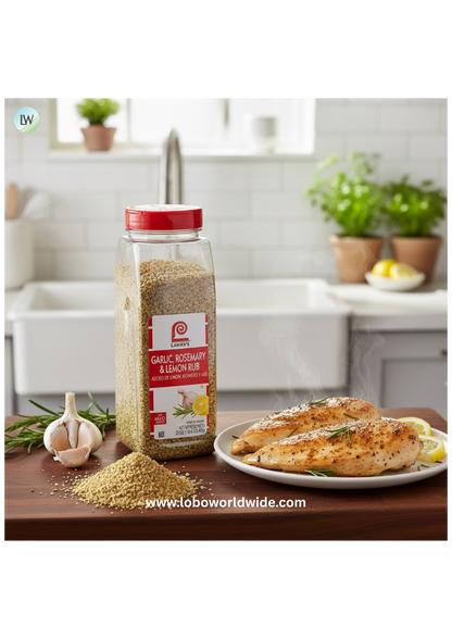 Lawry's 22 oz. Garlic, Rosemary, and Lemon Rub