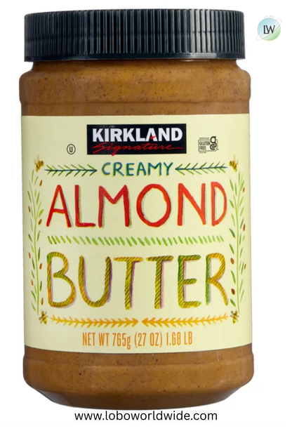 Kirkland Signature Creamy Almond Butter, 27 oz