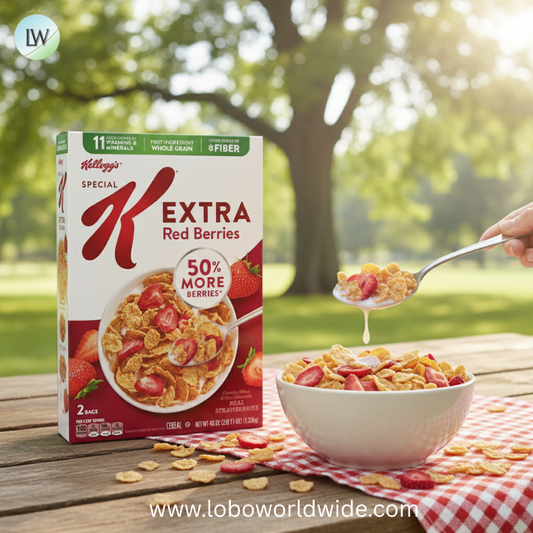 Kellogg's Special K Extra Red Berries Cereal, 21.5 oz, 2-count