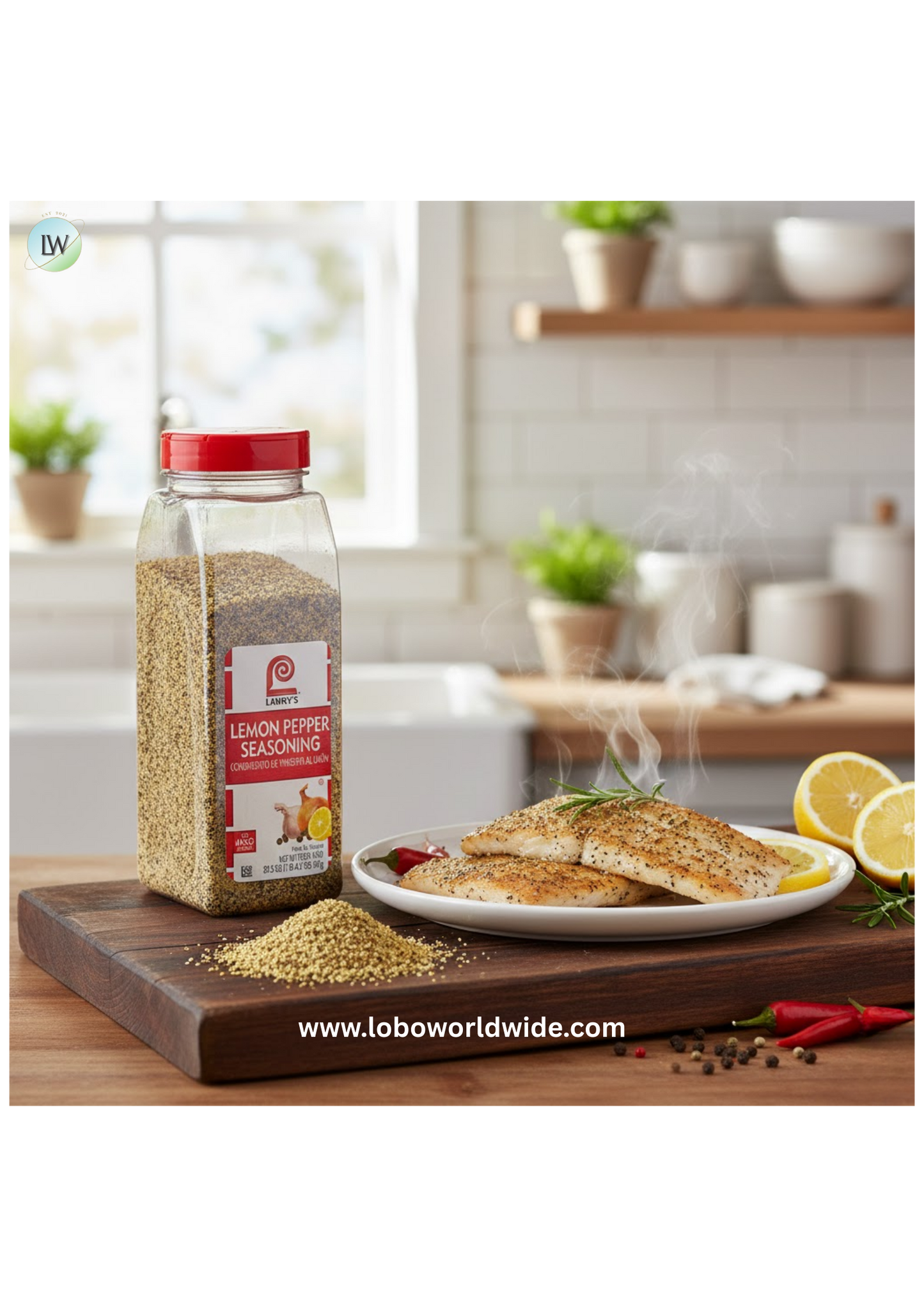 Lawry's 20.5 oz. Lemon Pepper Seasoning