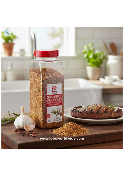 Lawry's 24 oz. Cracked Pepper, Garlic, and Herb Rub