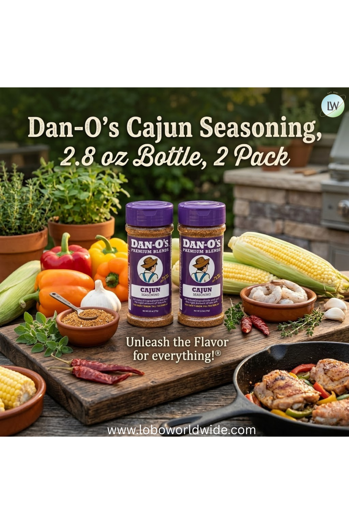 Dan-O's, Small Bottles, 2 Pack, Includes Cheesoning and Jalapeño Cheesoning Seasonings, Sugar Free, Zero Calorie