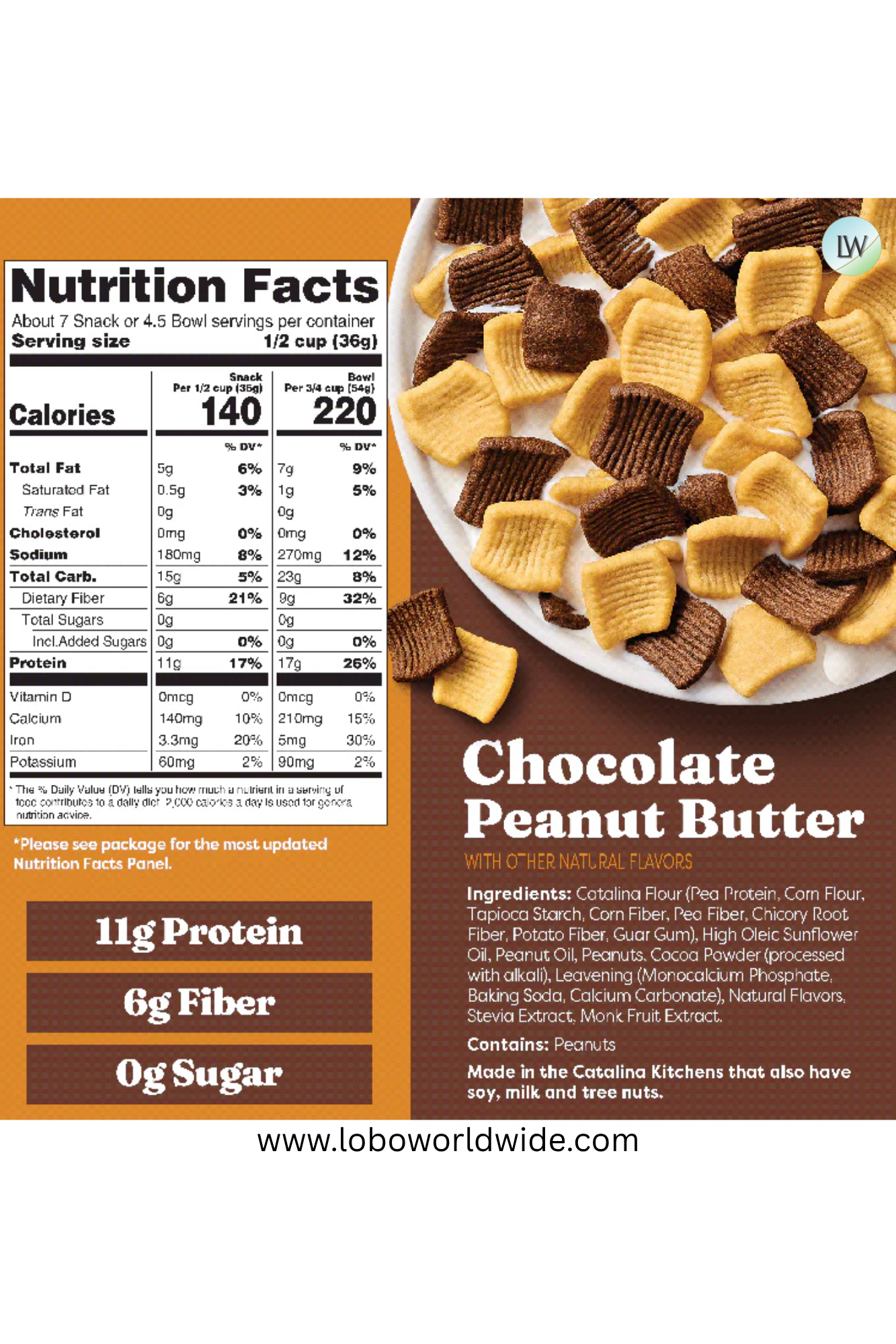 Catalina Crunch Protein Cereal, 9 oz