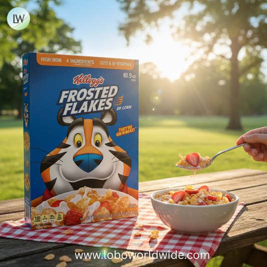 Kellogg's Frosted Flakes Breakfast Cereal, 2 pk.