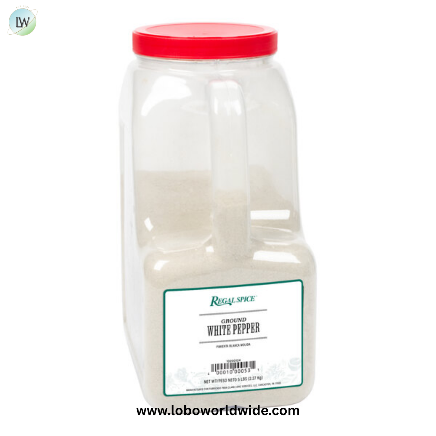Regal Bulk Ground White Pepper (various sizes)