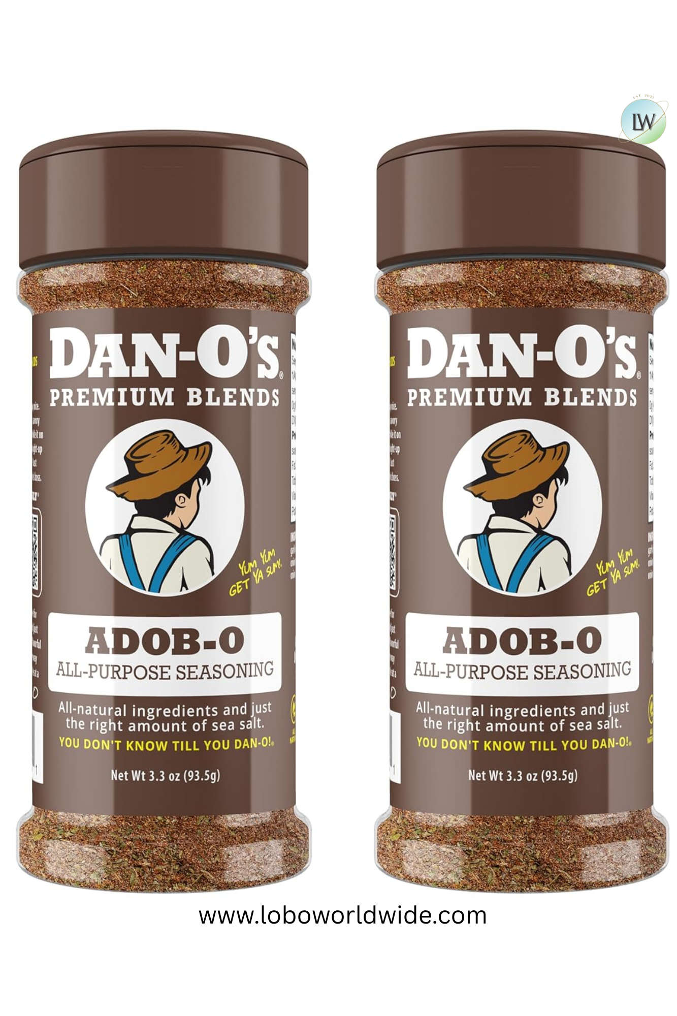 Dan-O's, Small Bottles, 2 Pack, Includes Cheesoning and Jalapeño Cheesoning Seasonings, Sugar Free, Zero Calorie