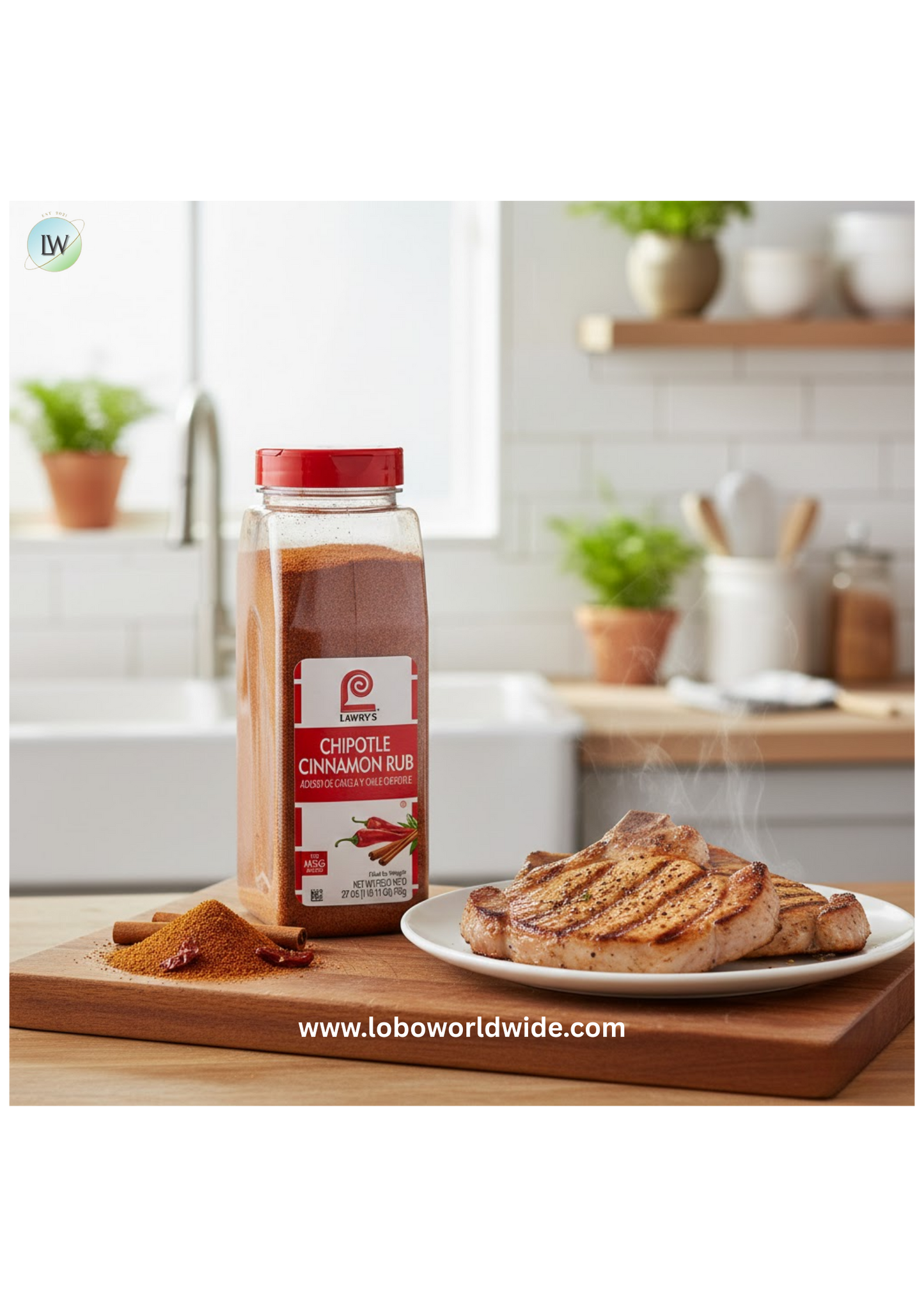 Lawry's 27 oz. Chipotle Cinnamon Rub