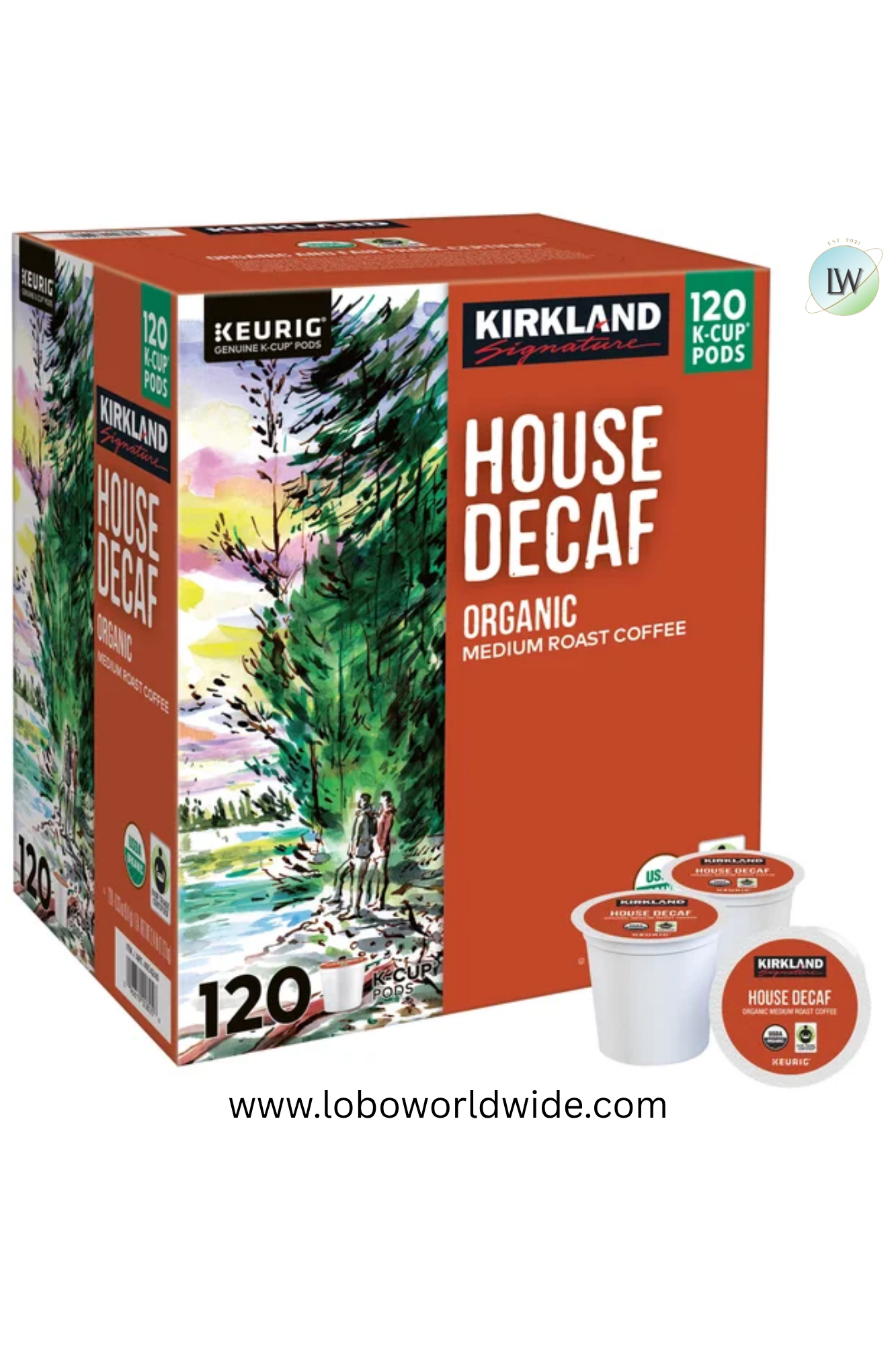 Kirkland Signature Coffee K-Cup Pod, 120-count