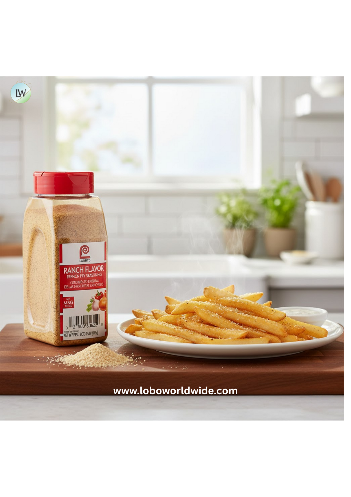 Lawry's 15 oz. Ranch French Fry Seasoning