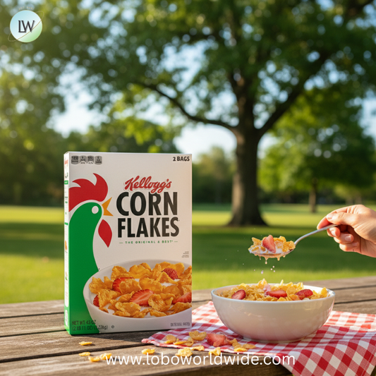 Kellogg's Corn Flakes Breakfast Cereal, 2 pk.