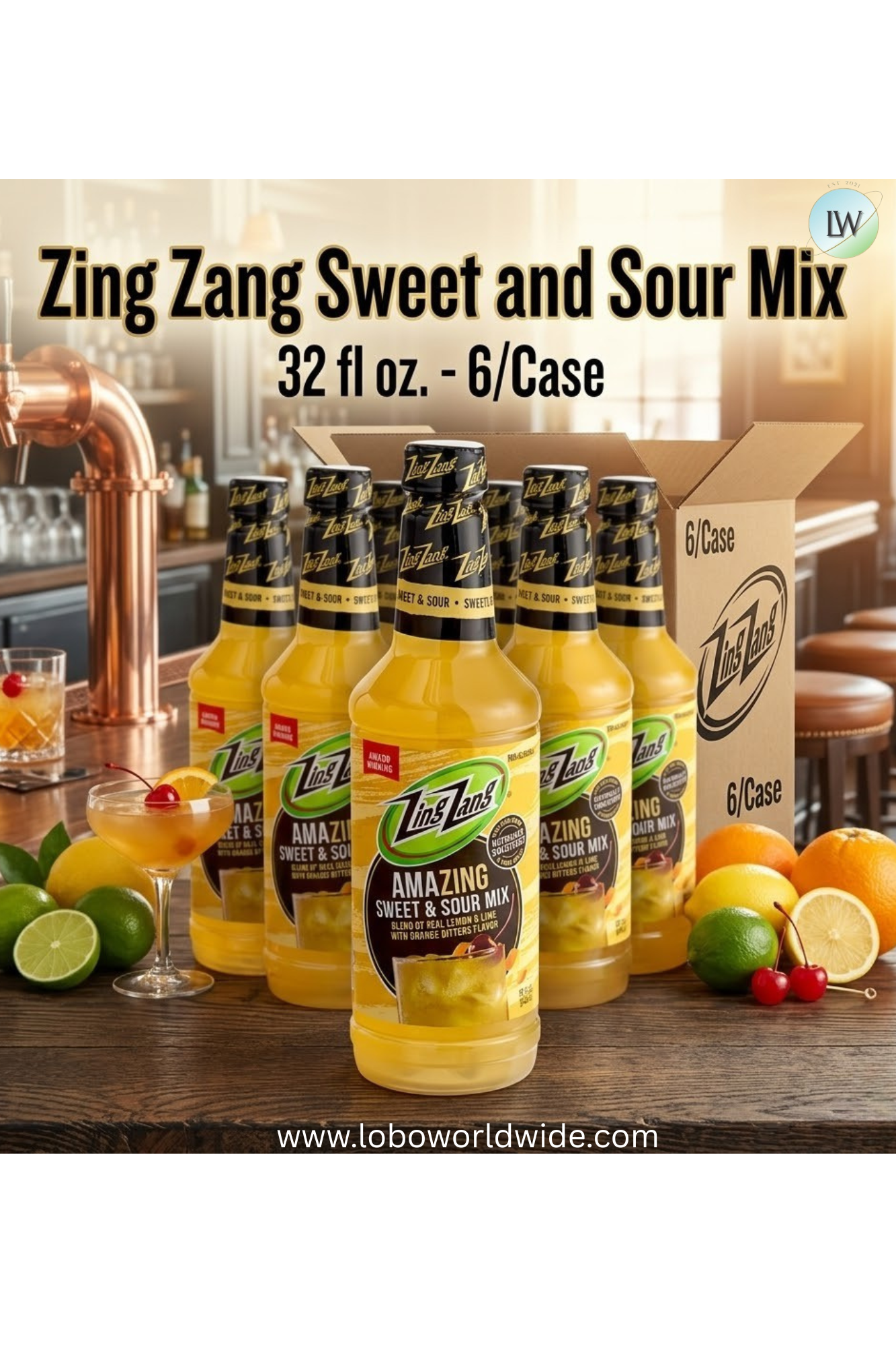Zing Zang Mix 32 fl. oz. - 6/Case