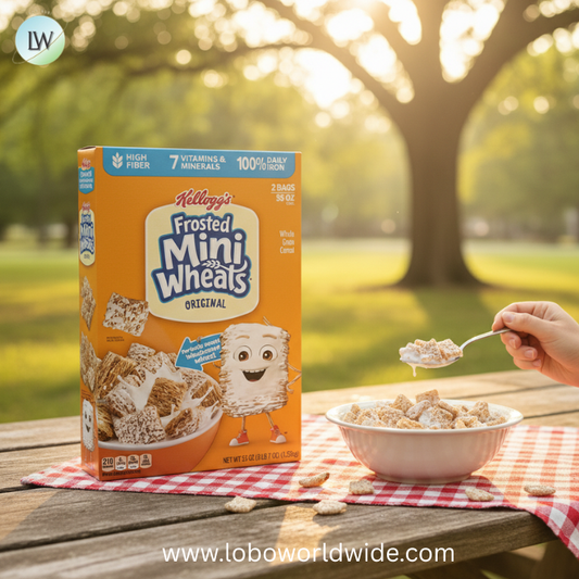 Kellogg's Frosted Mini-Wheats Original Breakfast Cereal, 2 pk.